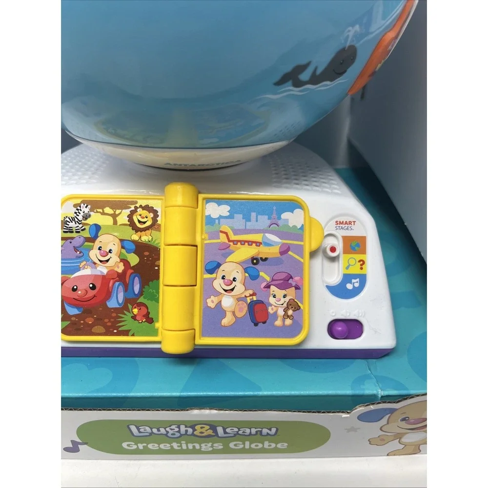 Fisher Price Globe Laugh And Learn Greetings Interactive Globe New In Box